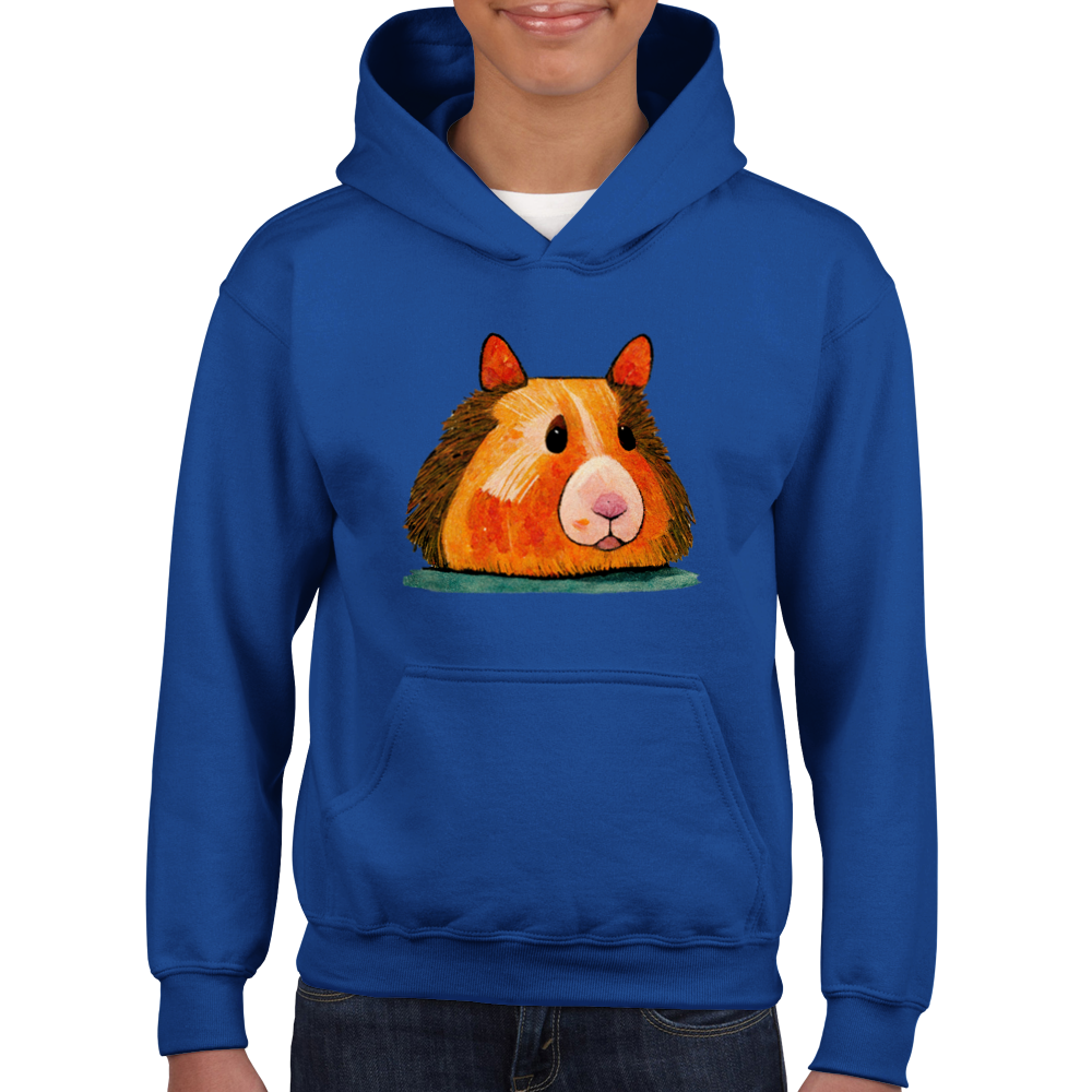 Cute Guinea Pig Classic Kids Pullover Hoodie