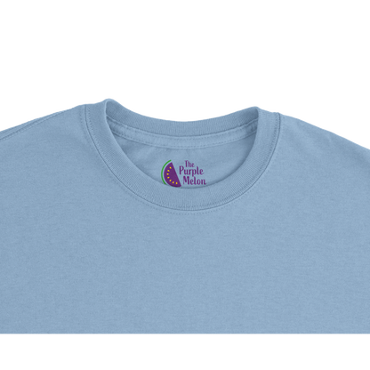 The Purple Melon Neck label