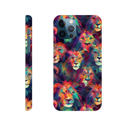 Lion Pattern Slim Phone case