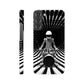 Galactic Grooves: Op-art Spaceman Drummer Slim Phone Case - Elevate Your Style to Cosmic Heights!