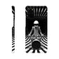 Galactic Grooves: Op-art Spaceman Drummer Slim Phone Case - Elevate Your Style to Cosmic Heights!