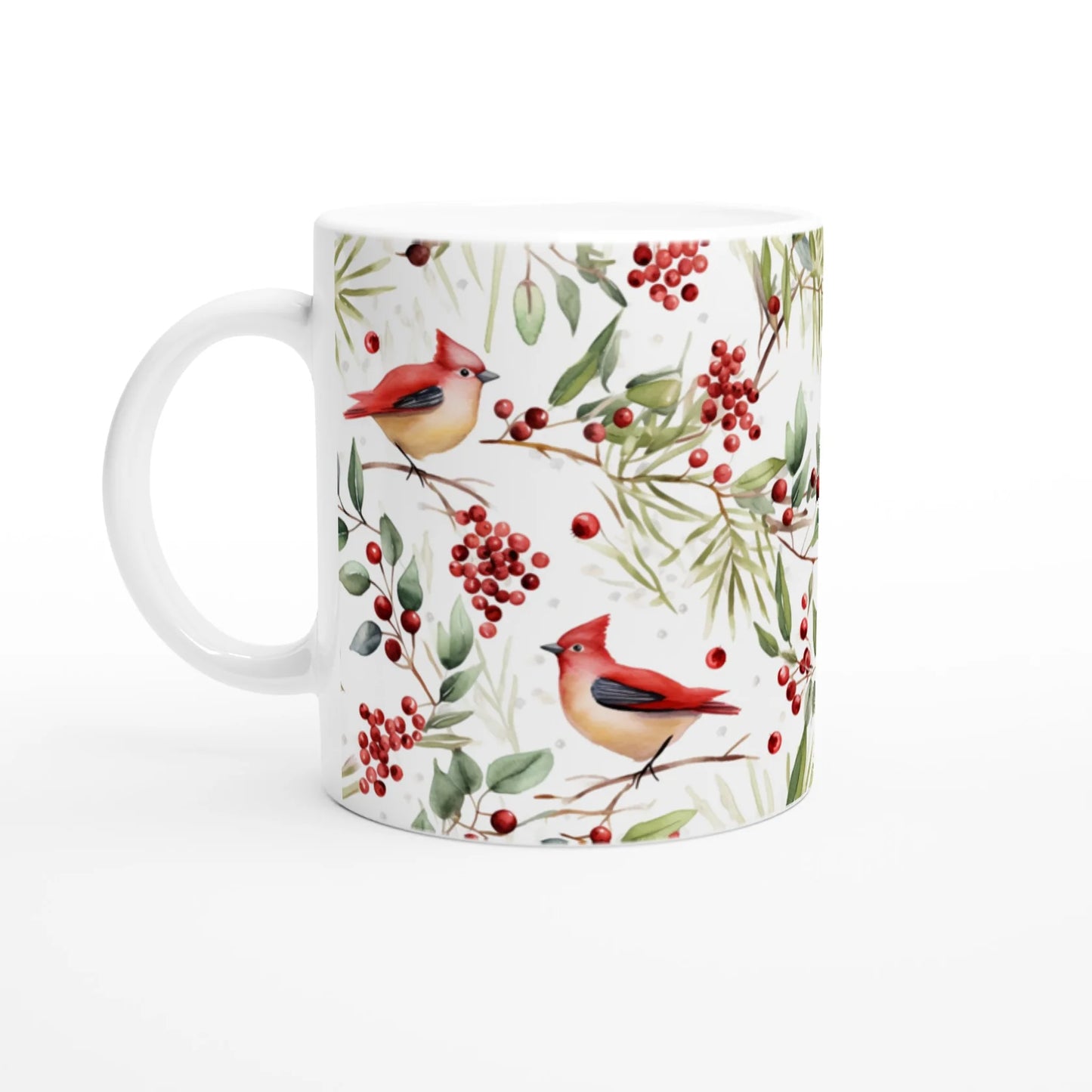  Coffee mug with Northern Cardinal print