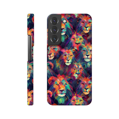 Lion Pattern Slim Phone case