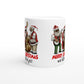 Merry Christmas and all that Jazz 11oz ceramic coffee mug