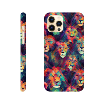 Lion Pattern Slim Phone case