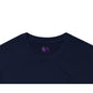 The Purple Melon logo t-shirt neck label