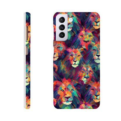 Lion Pattern Slim Phone case