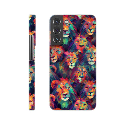 Lion Pattern Slim Phone case