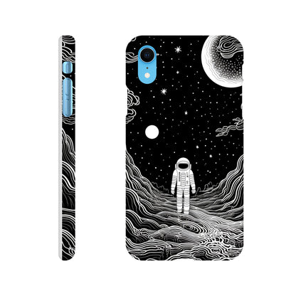 Monochromatic Spaceman Slim Phone Case | Space Art Protection