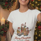 Merry Christmas and All That Jazz – Vintage Santa Band Heavyweight Unisex T-Shirt (Gildan 5000)