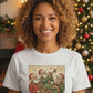 Swingin’ into Christmas – Vintage Santa Jazz Trio Heavyweight Unisex T-Shirt (Gildan 5000)