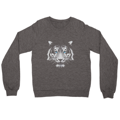 Tiger Print Premium Unisex Crewneck Sweatshirt