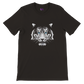 black t-shirt with a tiger print