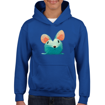 Cute Mouse Classic Kids Pullover Hoodie