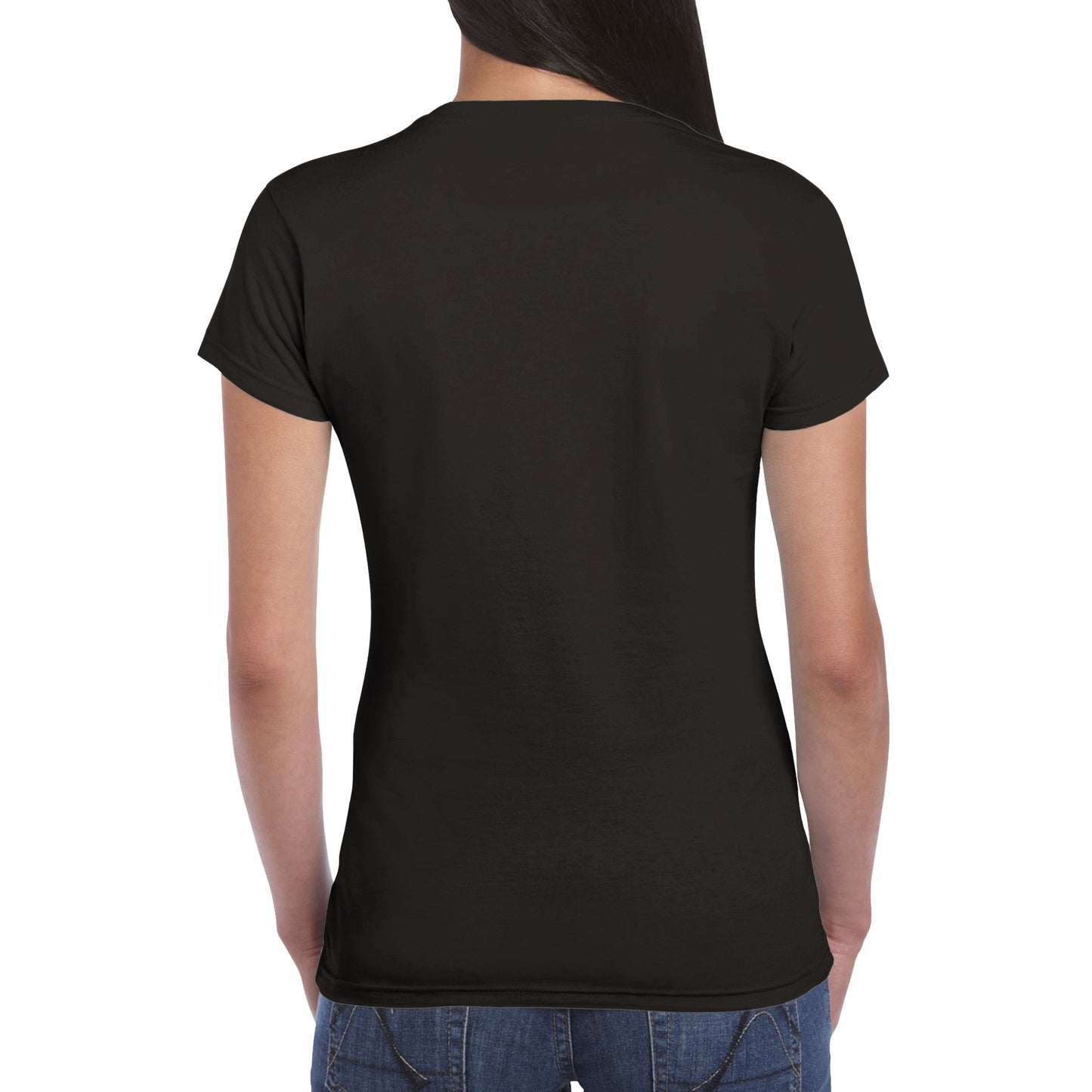 New Zealand Miromiro Tomtit Print Women's Classic Crewneck T-Shirt - Comfortable and Stylish