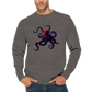 Octopus Print Premium Unisex Crewneck Sweatshirt