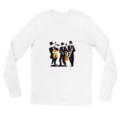 Pop Art Jazz Trio Premium Unisex Longsleeve T-shirt