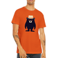 Orange t-shirt with cute bear print
