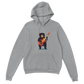 Bear Playing a Guitar Premium Unisex Pullover Hoodie
