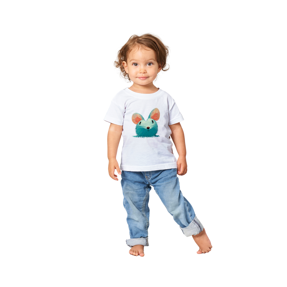 Cute Mouse Classic Baby Crewneck T-shirt