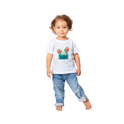 Cute Mouse Classic Baby Crewneck T-shirt