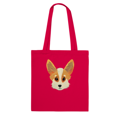 Cute Corgi Print Classic Tote Bag