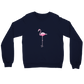 Pink Flamingo Premium Unisex Crewneck Sweatshirt
