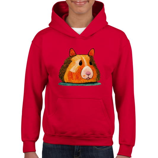 Cute Guinea Pig Classic Kids Pullover Hoodie