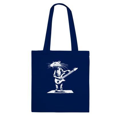 Rat Playing Bass Guitar Classic Tote Bag
