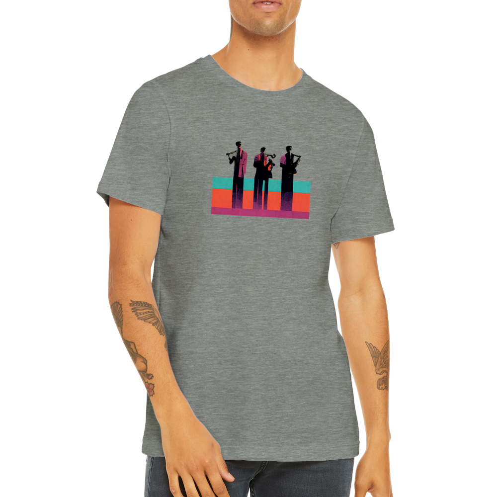 Pop-Art Jazz Band T-Shirt.