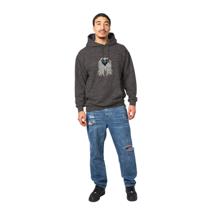 Eagle Print Premium Unisex Pullover Hoodie