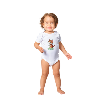 Lil Munchkin Classic Baby Short Sleeve Onesies