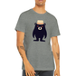 Grey t-shirt with cute bear print
