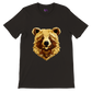 Black t-shirt with bear print