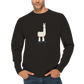 Cute Llama Premium Unisex Crewneck Sweatshirt