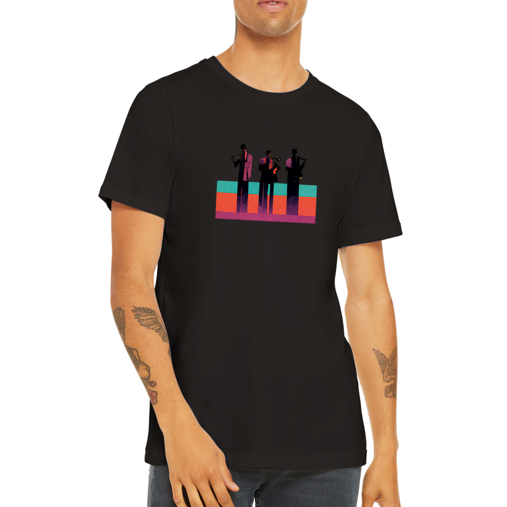 Pop-Art Jazz Band T-Shirt.