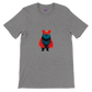 Get Adorable with our Cute Cartoon Bear Print Premium Unisex Crewneck T-shirt!