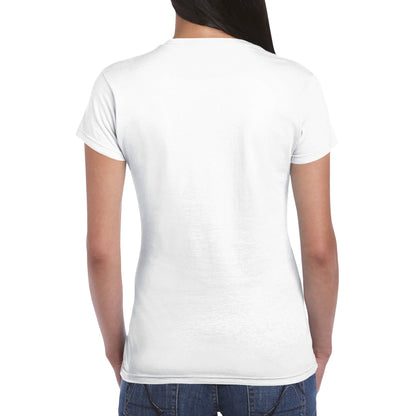 Colourful Dove Print Classic Womens Crewneck T-shirt