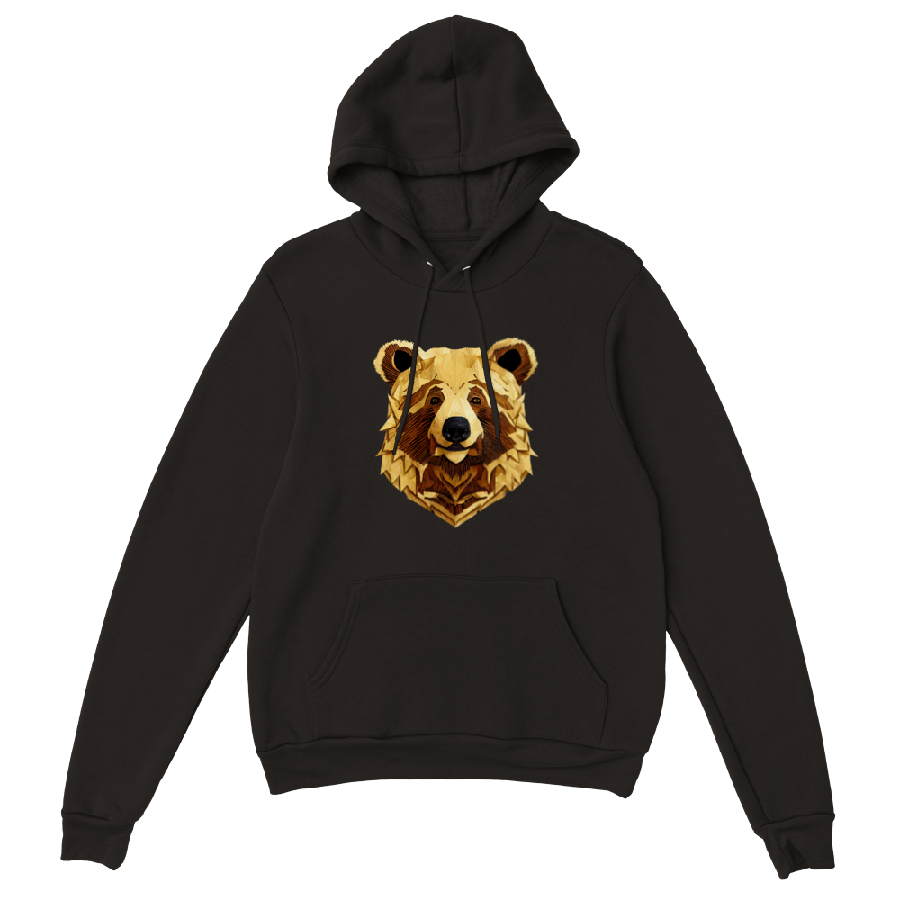 Bear print Premium Unisex Pullover Hoodie