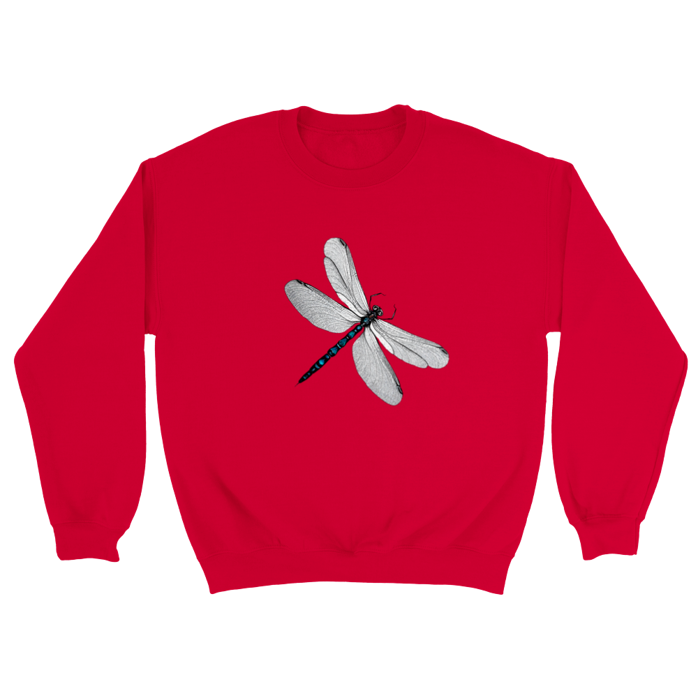 Dragonfly Print Classic Unisex Crewneck Sweatshirt