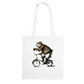 Bear Riding a Bike Wearing Shorts Classic Tote Bag