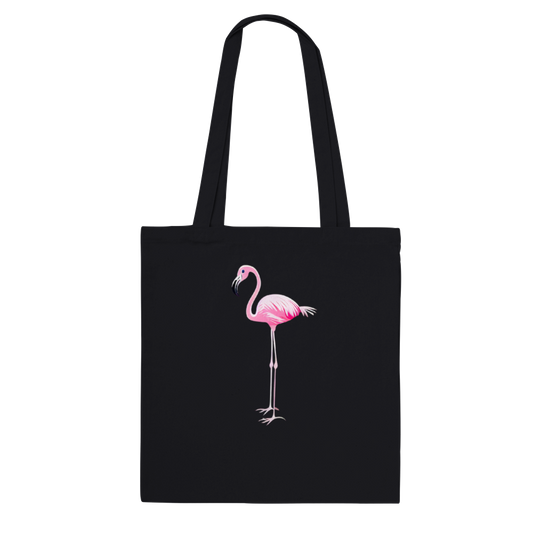 Flamingo Print Classic Tote Bag