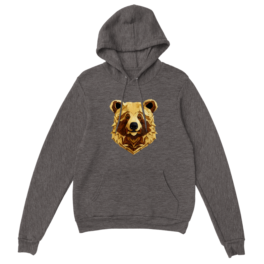 Bear print Premium Unisex Pullover Hoodie