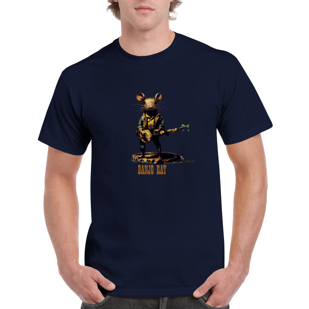 Banjo Rat Heavyweight Unisex Crewneck T-shirt