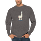 Cute Llama Premium Unisex Crewneck Sweatshirt
