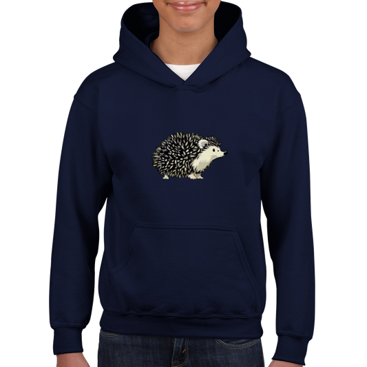 Cute Hedgehog Classic Kids Pullover Hoodie