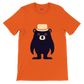 Orange t-shirt with cute bear print