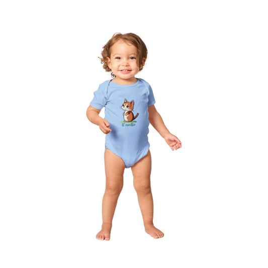 Lil Munchkin Classic Baby Short Sleeve Onesies