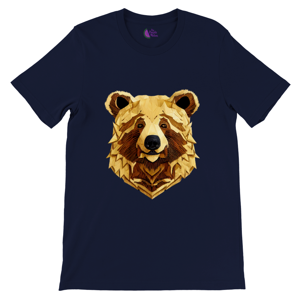 Navy t-shirt with bear print