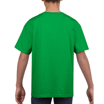 Retro Robots Classic Kids Crewneck T-Shirt